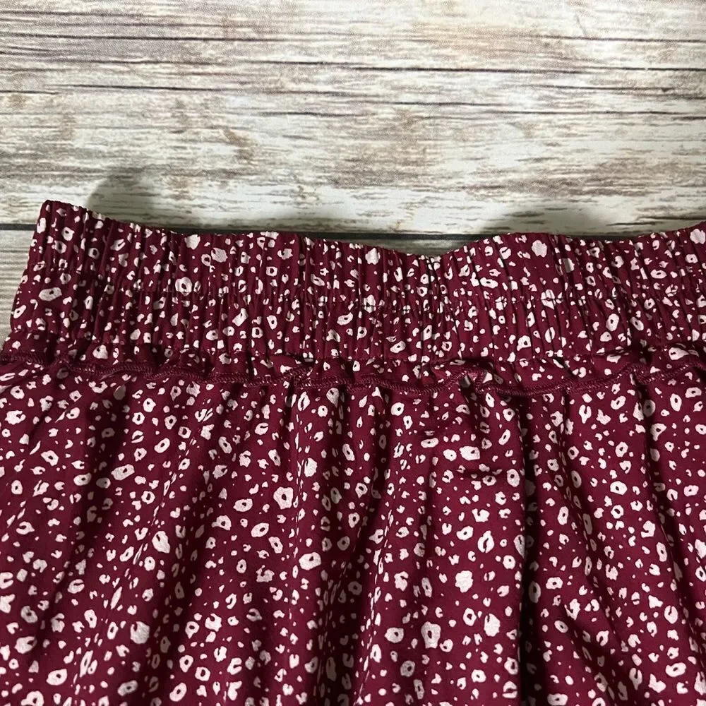 Burgundy Fall ready Skirt